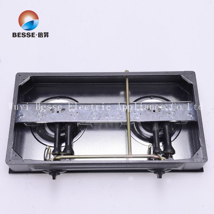 Integral Panel Gas Stove Tempered Glass Table Stove