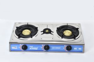 Keittiössä käytettävä 3 polttimen kaasuliesi (ZG-3076C)